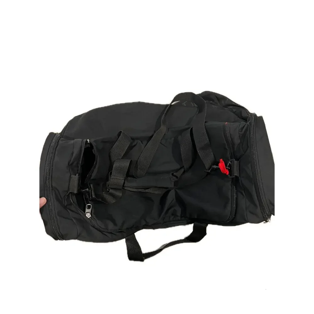 Nike Brasilia 9.5 Black White Large 95L Duffel Gym Bag